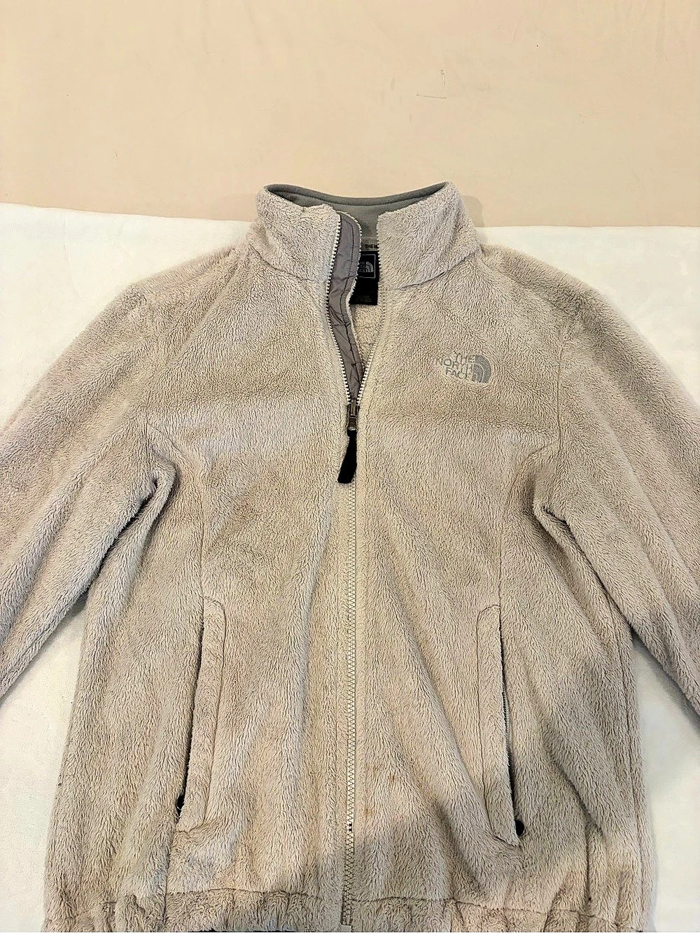 The North Face Oso Fleece Jacket in Beige